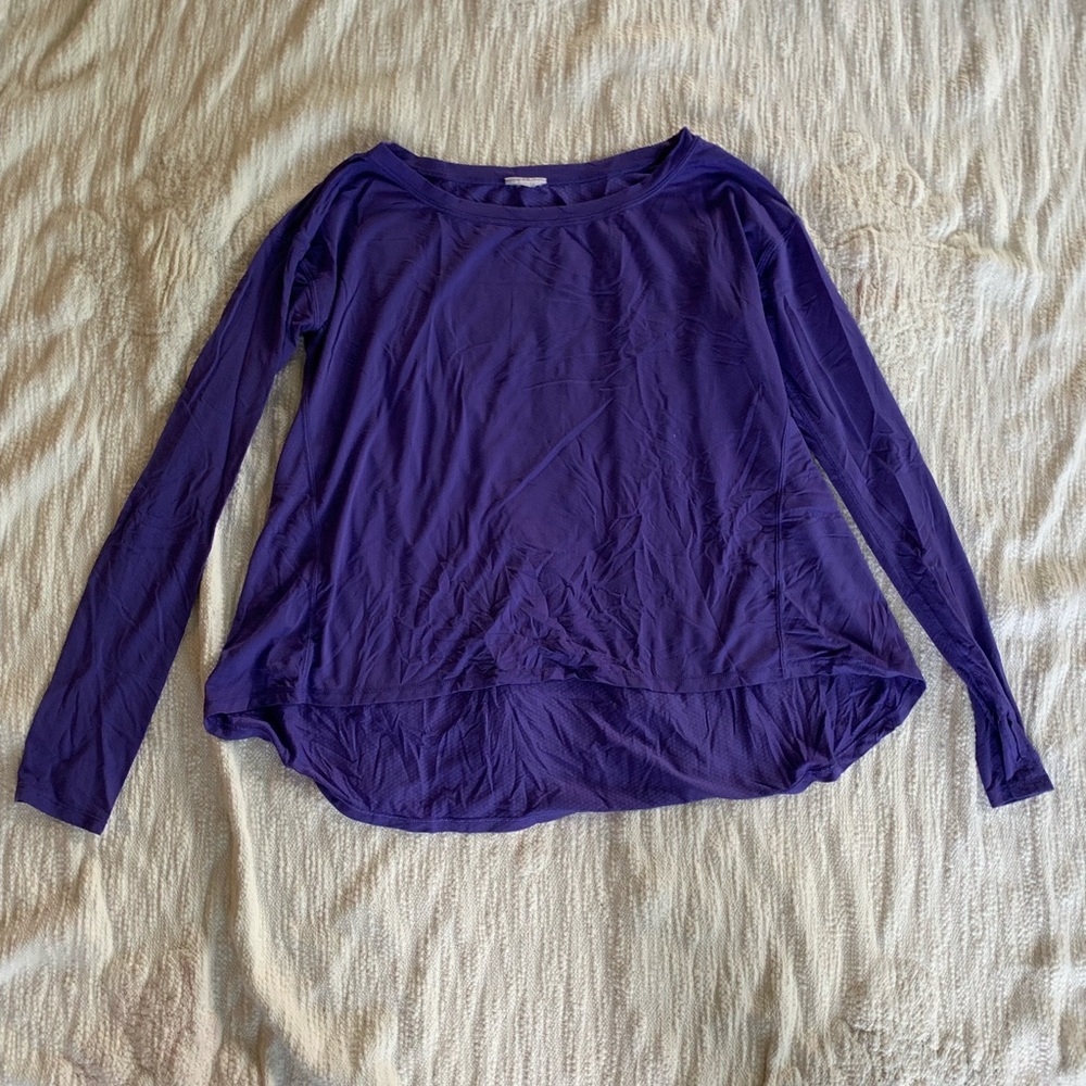 ivivva purple long sleeve size 12